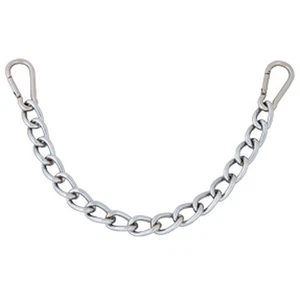 Cadena de bordillo de clip fácil Hilason Western 39AI 9-1/2" para brocas de caballo de alta resistencia - Imagen 1 de 2
