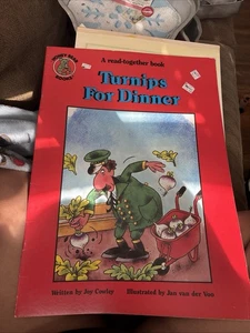 1987 Honey Bear Books Vintage Extra Large Teacher Book Turnips For Dinner - Foto 1 di 4