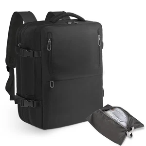 Mochila de viaje para computadora portátil con puerto de carga USB negocios antirrobo resistente al agua... - Imagen 1 de 7