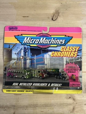 Micro Machines Classy Chromers In Original Box - RARE 1992 Set D5 - Image 1 of 4
