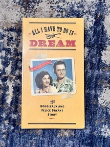 Boudleaux & Felice Bryant – All I Have To Do Is Dream Box Set CD DVD Booklet - Picture 1 of 5