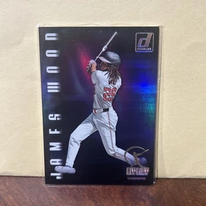 2025 Donruss Baseball - James Wood - #2 Night Moves SP Insert NATIONALS - Bild 1 von 2