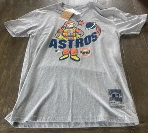 Houston Astros MLB Mitchell & Ness Shirt for Men Size Medium Brand New w/ Tags! - Picture 1 of 4