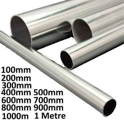 Aluminum Round Tube Pipe 6mm To 102mm Lengths 100mm Lengths Upto 1M 1 Meter • 8.27£