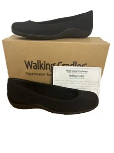 Scarpe basse comode slip on da passeggio donna autunno nero US 6 M - Foto 1 di 8