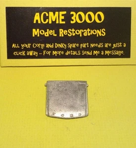 Dinky 161 Ford Mustang Fastback Riproduzione Riproduzione - Unità Cofano Metallo Bianco - Foto 1 di 1