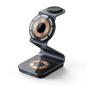 3 in 1 Magnetische Kabellose Ladestation, 15W Schnellladestation - Bild 1 von 5