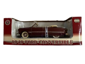 Napa Diecast Ford Convertible1949 Dark Red Burgundy. 1 :24 Scale Brand New. - Picture 1 of 4