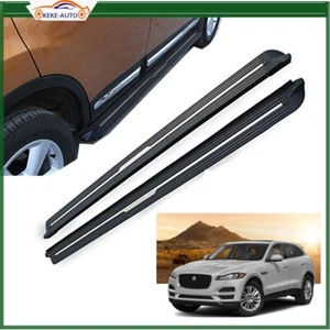estriberas peldaños laterales pedales barra Nerf aptos para Jaguar F PACE F-PACE 2016-22 - Imagen 1 de 5