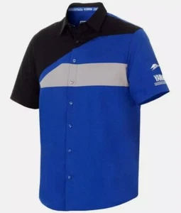 Official Yamaha Racing Paddock Blue Race Men's Shirt Motorsport - B18-FT119 - Picture 1 of 3