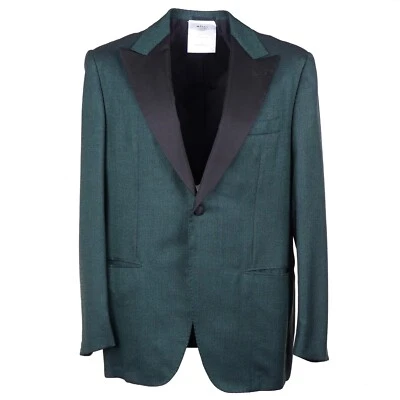 Kiton Bottle Green Cashmere Dinner Jacket Slim 44R (Eu 54) NWT Sport Coat - Image 1 of 4