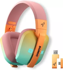 Somic wireless headset G810, 24.G for PC/PS4/PS5/laptop, bluetooth, mic, RGB - Picture 1 of 9