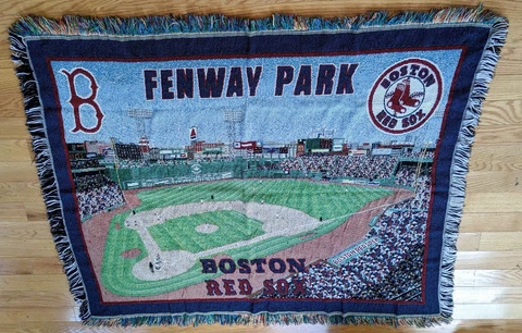 Boston Red Sox Fenway Park Tapestry Throw Blanket 48 x 60 Northwest Co Cover