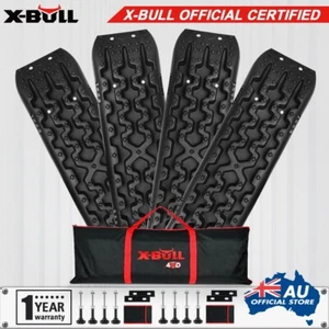 X-BULL Recovery tracks Kits 10T 2Pairs Gen3.0 With Mounting Pins 4WD 4X4 Black - Picture 1 of 14
