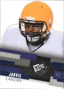 Press Pass 2014 azul Jarvis Landry RC #27 LSU TIGERS/Miami Dolphins 🏈 - Imagen 1 de 2