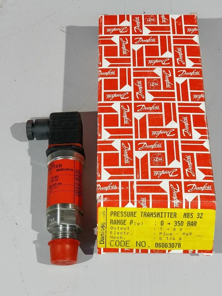 Danfoss 060G3078 Pressure Transmitter Type MBS 32 0->350 Bar - Bild 1 von 1