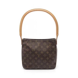LOUIS VUITTON Looping MM Schultertasche M51146 Monogram Canvas Braun Gebrauch... - Bild 1 von 8