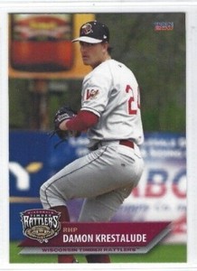 2011 Wisconsin Timber Rattlers (Class A-Milwaukee Brewers) Damon Krestalude