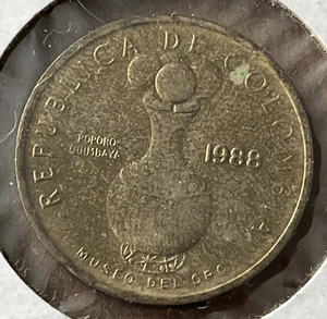 Colombia 1988 20 Pesos Very Nice Condition LJ - Picture 1 of 3