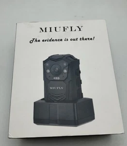 Miufly 1296P HD wasserdichte Polizei Körper Kamera mit 2 Zoll Display, Nachtsicht... - Bild 1 von 12