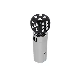 Black Dice Shift Knob Kit 13 15 18 Speed Eaton Fuller Peterbilt Semi Truck - Picture 1 of 6