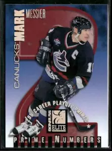 1997-98 Donruss Elite #3a Mark Messier numeri primi promo - Foto 1 di 2