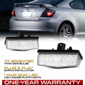 For Prius C-HR Matrix Scion tC "SUPER BRIGHT" LED License Plate Light Housing - Picture 1 of 12