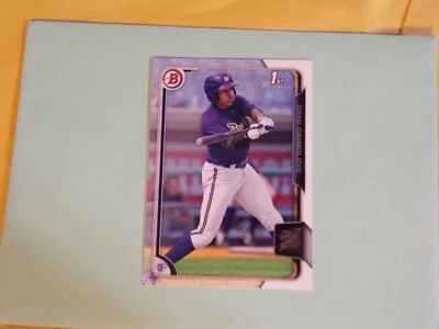 Demi Orimoloye Milwaukee Brewers 2015 Bowman Draft Draft Prospect - Image 1 of 2