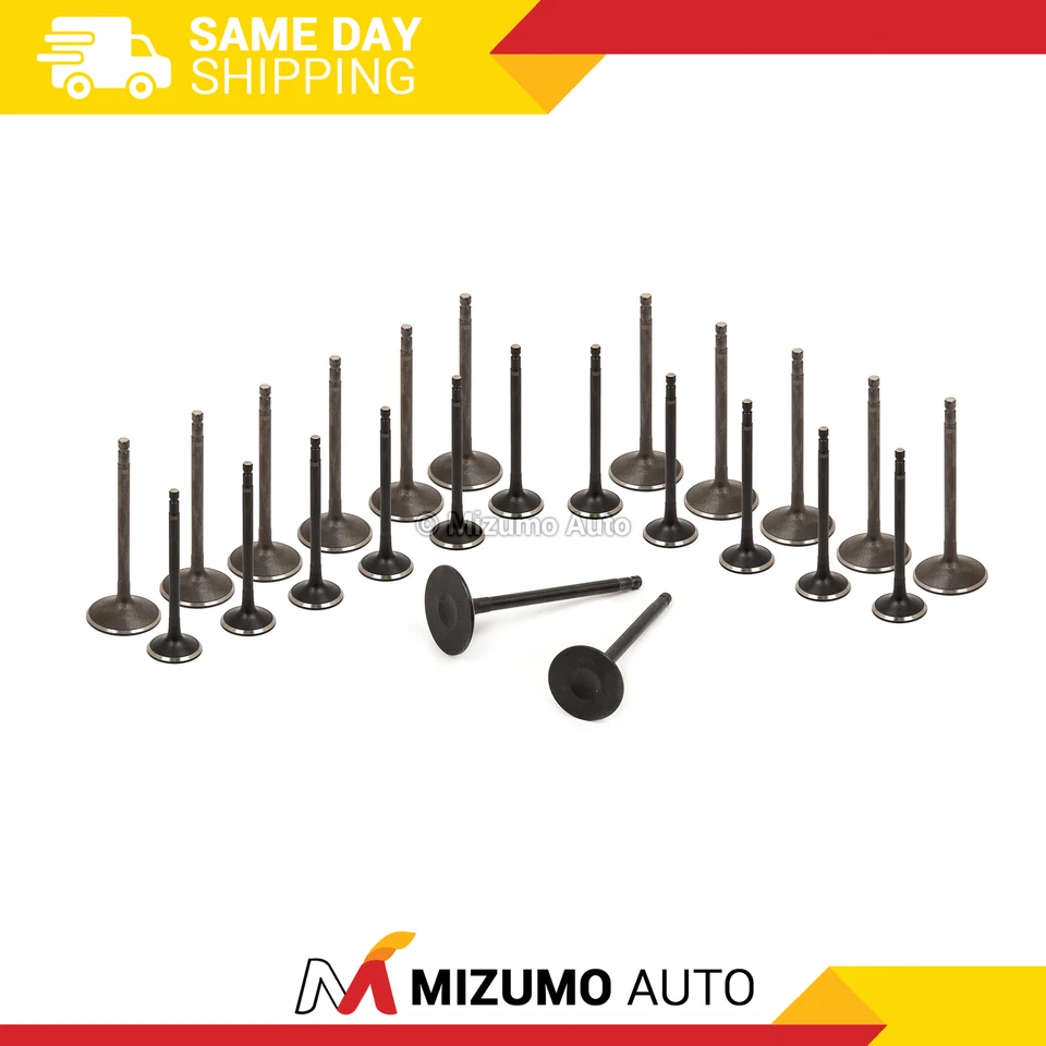 Válvulas de escape de admisión aptas para 03-14 Infiniti G35 FX35 I35 M35 Nissan VQ35DE VQ40DE Foto 1 de 4