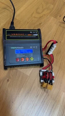 Vista Power V680AC, Universalladegerät für bis 6s LiPo Akkus, integr. Netzteil - Bild 1 von 4