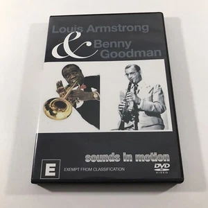 Louis Armstrong & Benny Goodman Sounds In Motion DVD Region Free PAL Music - Bild 1 von 7