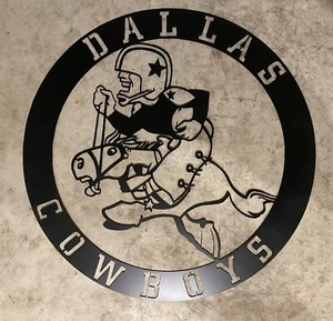 Dallas Cowboys Retro Logo Metal Sign - Picture 1 of 1