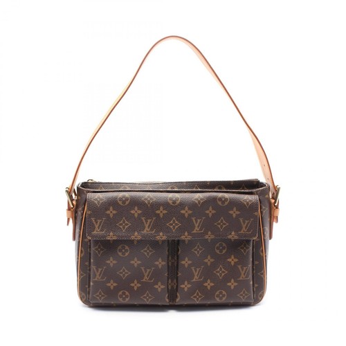 LOUIS VUITTON（LV） Borsa a tracolla Louis Vuitton Vivasite GM M51163 Monogram pelle marrone usata LV