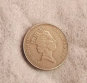 Moneta Regina Elisabetta II 1992 DG-REG-FD - Dieci Pence 10 - Foto 1 di 2