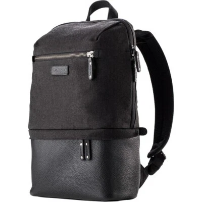 Tenba Cooper Slim Camera Backpack Bag with Leather Accents in Grey #637-407 (UK) - Image 1 of 4