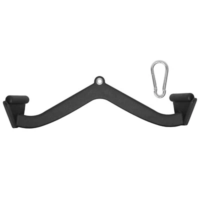Uimoso LAT Barra Desmontable Tríceps Manija Accesorio V-bar Cable Máquina Gimnasio en Casa Foto 1 de 4