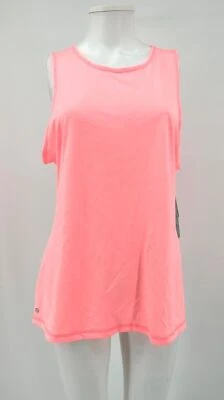 Ideology Top Keyhole Back Tulip Pink Tank Women L NEW NWT 528 - Image 1 of 2