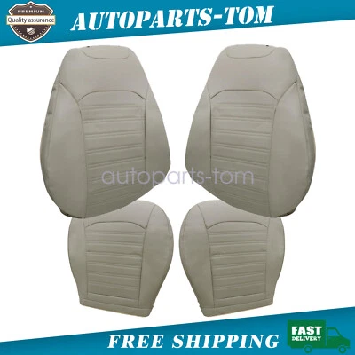 Cubierta de asiento de cuero tostado para Ford Fusion 2013-2017 parte inferior lateral y trasera inclinada Foto 1 de 4