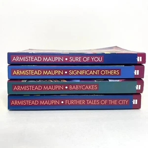 Armistead Maupin, TALES OF THE CITY LOT - Vol 3-6 1994 HarperPerennial Reissue - Picture 1 of 11