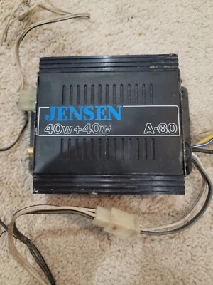 Amplificador de audio para coche Jensen A-80 40W + 40W Foto 1 de 4