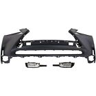 Front Bumper Cover For Lexus Nx200t/Nx300h 2015-2017, 3-Piece Kit With Fog