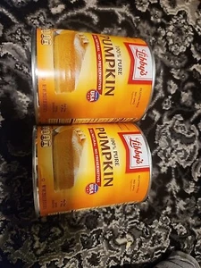 LIBBY'S 100% Pure Pumpkin 29 oz Each (2 Cans) Libbys free shipping - Bild 1 von 1