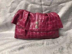 NEU MIT ETIKETT BRIGHTON NOLITA SCHIMMER MINI TASCHE HANDTASCHE LACKLEDER AZALEE PINK NEU $ 75 - Bild 1 von 3
