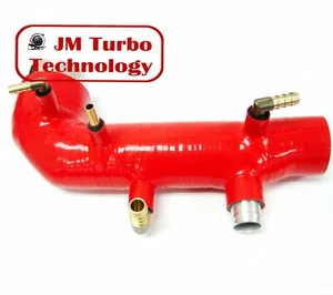 Manguera de silicona de admisión para Subaru 02-07 WRX 04-17 sti Ej20 Ej25 Turbo manguera roja - Imagen 1 de 1