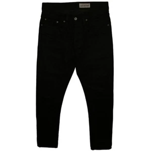 Gustin Jeans Mens Small 31x34 #366 Japanese BlackXGrey Selvedge Denim Button Fly - Picture 1 of 10