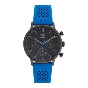 Orologio ADIDAS unisex CODE ONE crono gomma blu / nero - Imagen 1 de 5