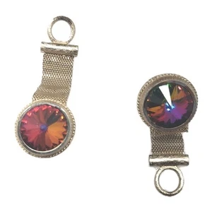 Vintage 1960s Cufflinks. Gold Mesh Wrap Around - Picture 1 of 17