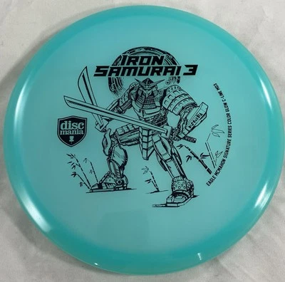 Discmania Iron Samurai 3 Eagle McMahon Signature Series Color Glow C-Line MD3 - Image 1 of 2