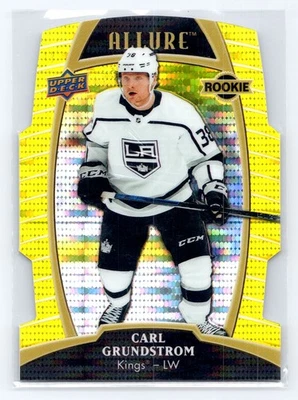 2019-20 Upper Deck Allure #73 Carl Grundstrom Yellow Taxi - Image 1 of 2