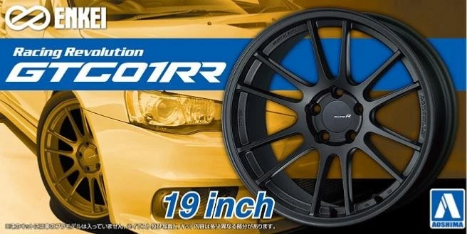 1/24 - 4 Ruote Racing Revolution GTC01RR - 19 Pollici - AOSHIMA - AOS05331 - Immagine 1 di 1